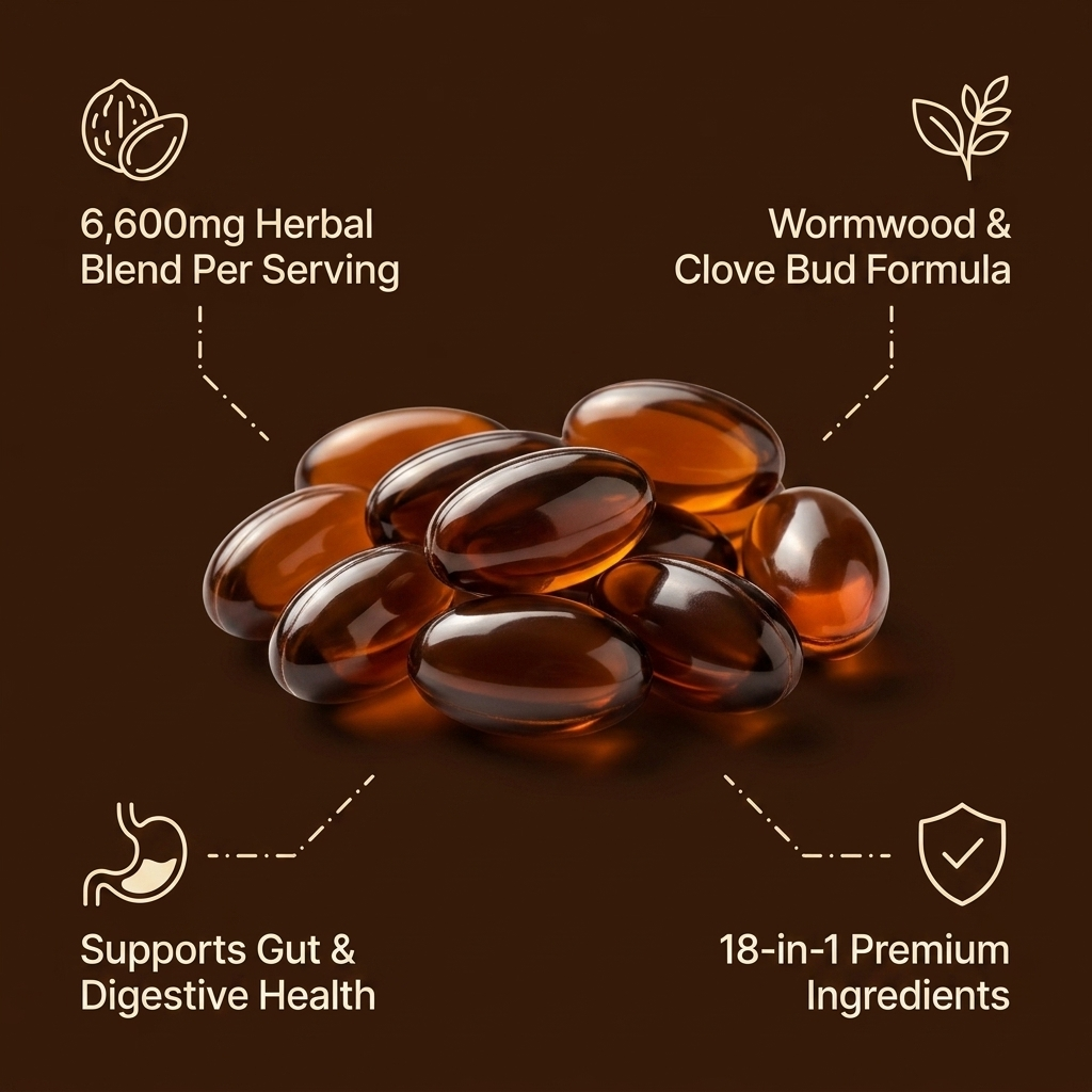 18 in 1 Wormwood Black Walnut